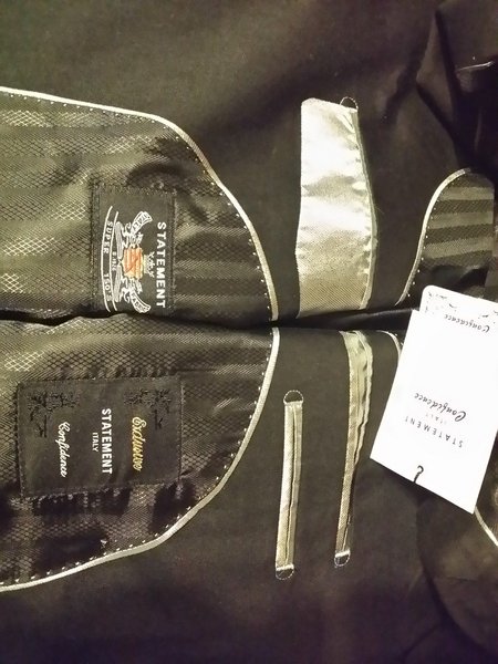 Sacou elegant 6XL, finut pentru baieti cu burtica,