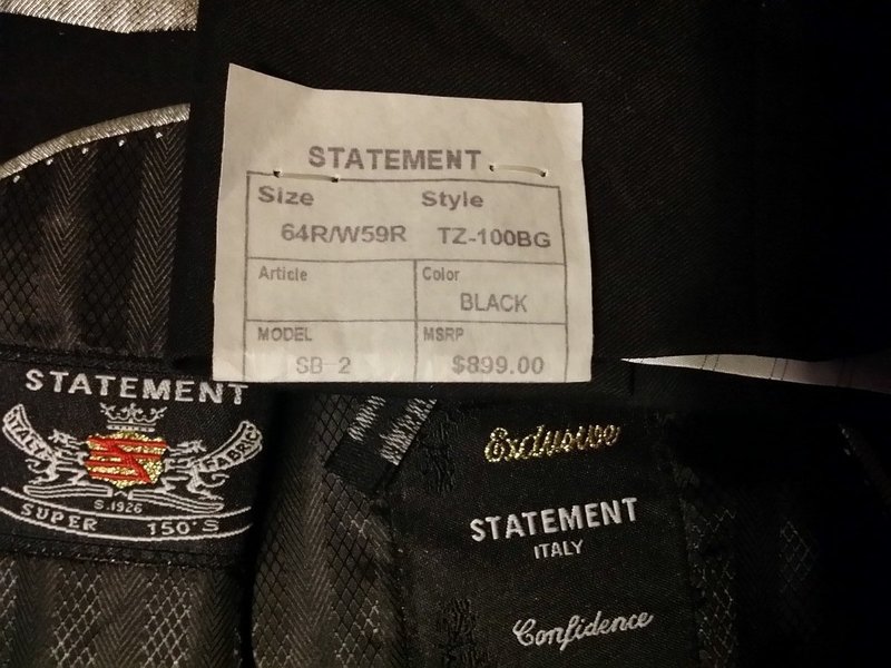 Sacou elegant 6XL, finut pentru baieti cu burtica,