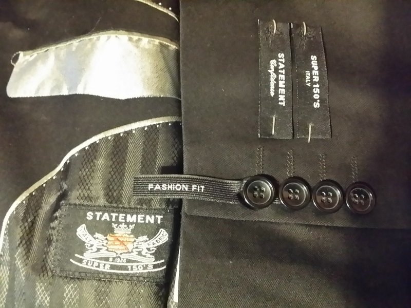 Sacou elegant 6XL, finut pentru baieti cu burtica,