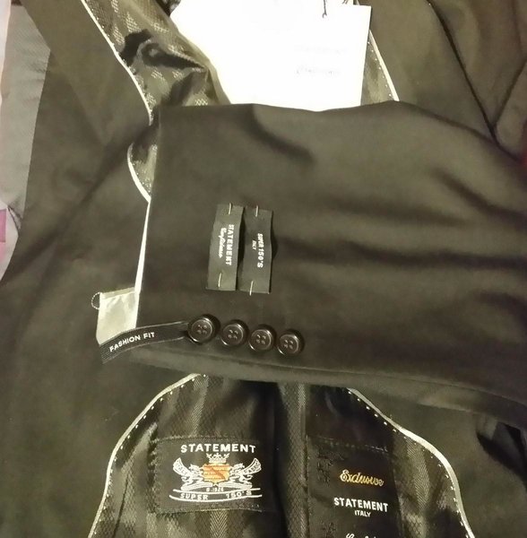 Sacou elegant 6XL, finut pentru baieti cu burtica,