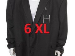 Sacou elegant 6XL, finut pentru baieti cu burtica